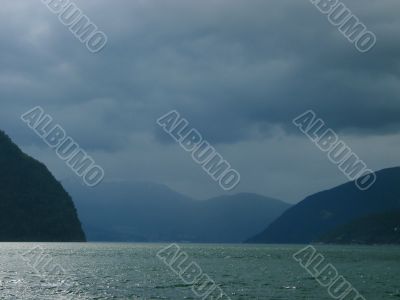 rain in fiord