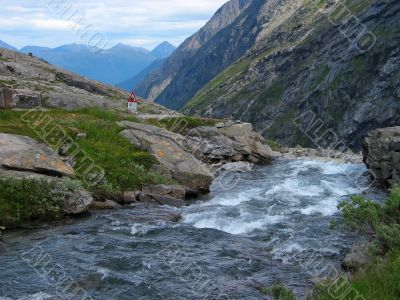 stream to the valley