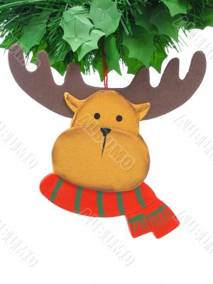 Reindeer tree ornament