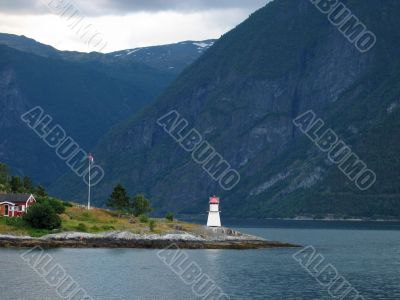 lighthouse of the fjord