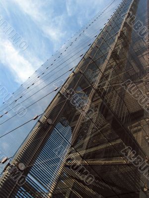 modern glass building