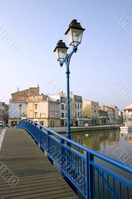 Martigues drawbridge scenic