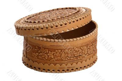 Casket from birch bark
