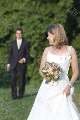 wedding couple
