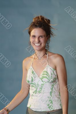 laughing woman