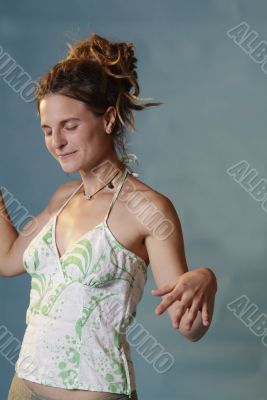 dancing woman