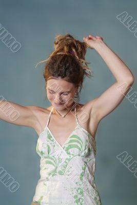 dancing woman
