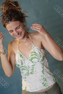 dancing woman