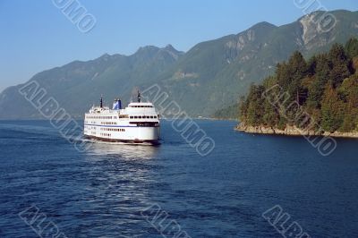 Ferry line Vancouver-Victoria