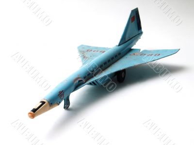 old toy plane