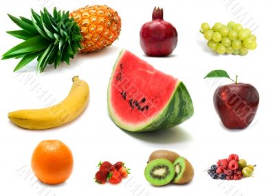 fruits and berries