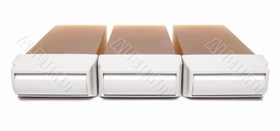Cartridges with wax for epilation