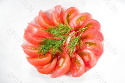 Eat on plate