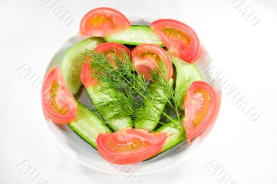 Eat on plate