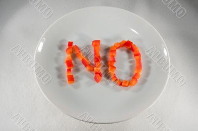 Eat on plate