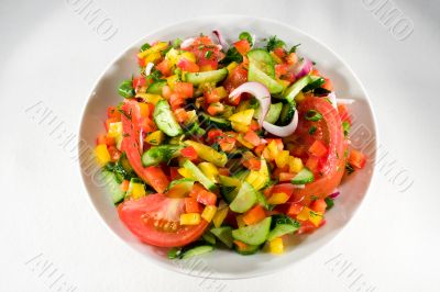 Eat on plate