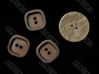 wooden buttons