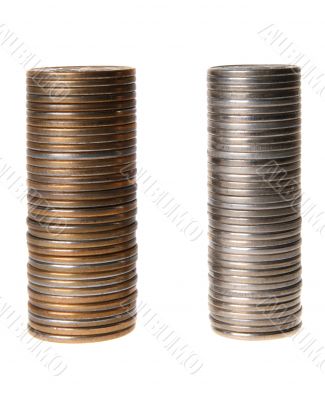 Pile of coins