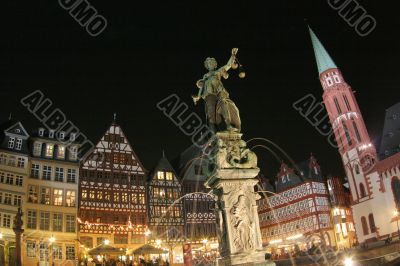 night in Frankfurt