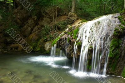 water and rocks