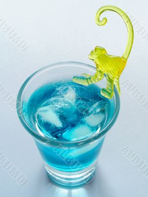 Blue drink