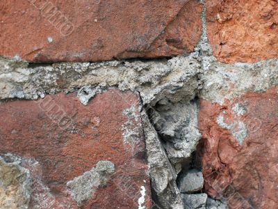 brickwork closeup