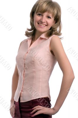 smiling young girl