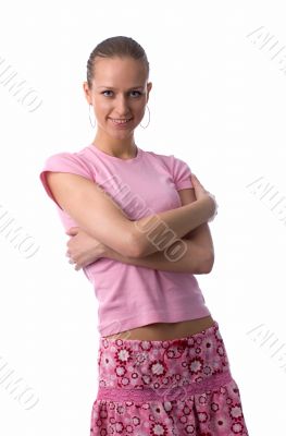 smiling young girl