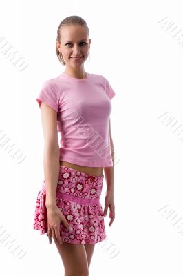 smiling young girl