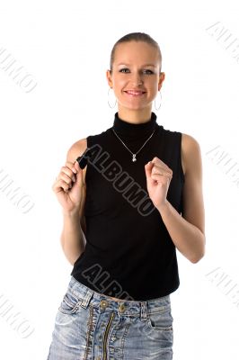 smiling young girl