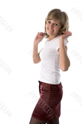 smiling young girl
