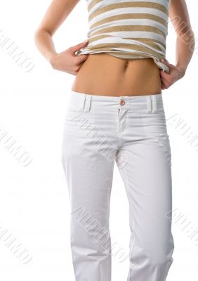 woman belly
