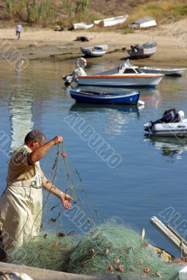 Old fisherman