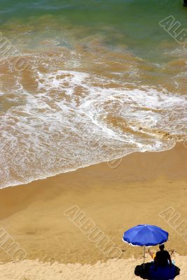 Beach scene