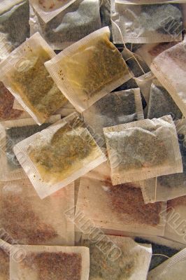 various tea bags