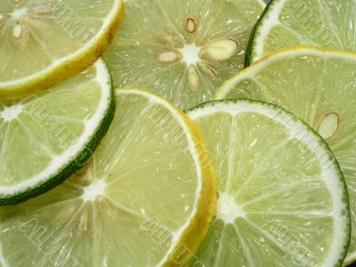 Lime and lemon