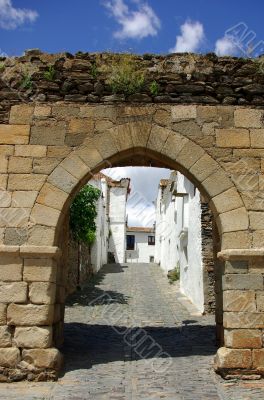 Door in Arch
