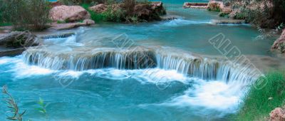 Falls along Havasu Creek