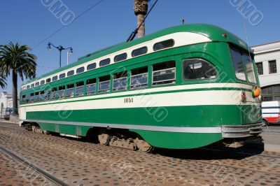 Historic Streetcar in San Francisco