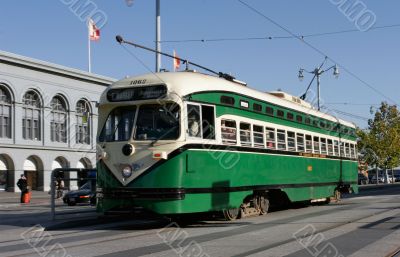 Historic Streetcar in San Francisco