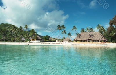 Beach Front in Bora Bora