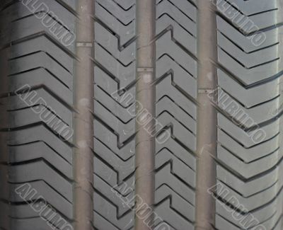 Tire close-up