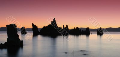 Sunrise on Mono Lake