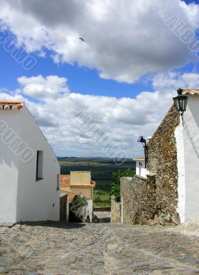 street in alentejo