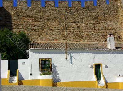 yellow house