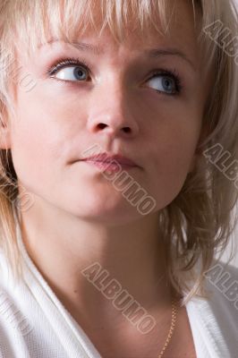serious girl