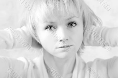 beautiful blonde girl