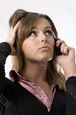 surprised girl