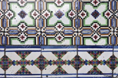 Portuguese glazed tiles