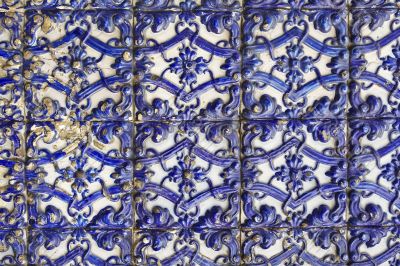 Portuguese glazed tiles